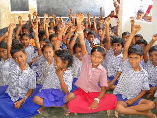 Regreso al cole. Escuela en India Regreso al cole. Escuela en India